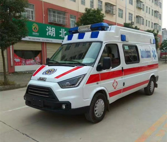 江铃特顺福星高顶长轴救护车