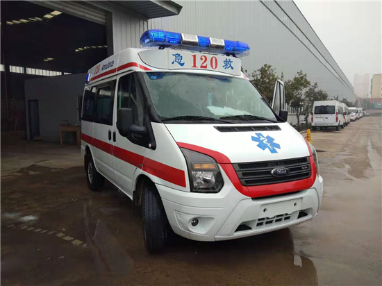 江铃全顺V348（短轴）中顶监护型救护车
