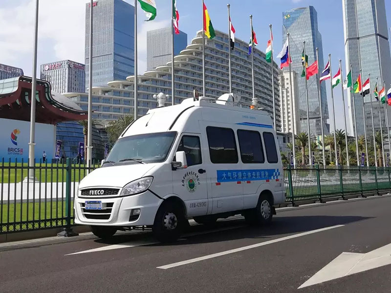 大气立体雷达走航监测车