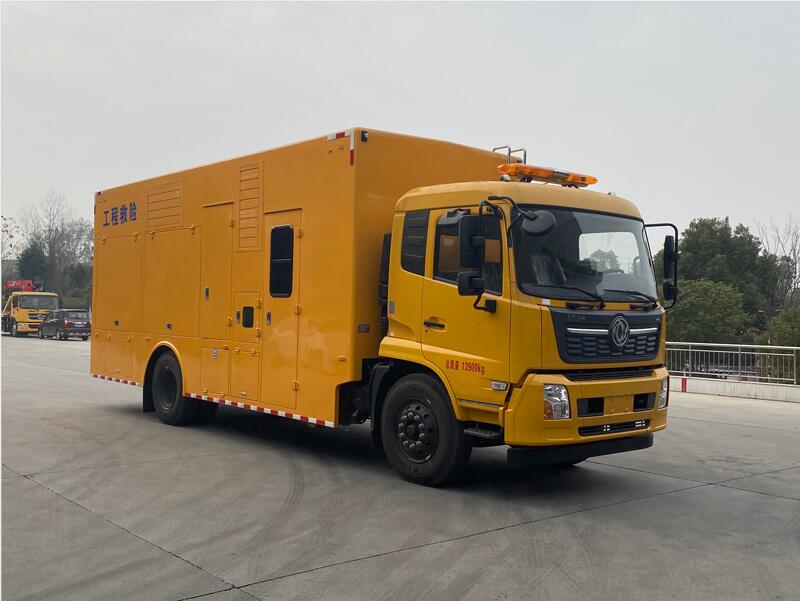 东风天锦大流量排水抢险车【3000-4000m3/h】