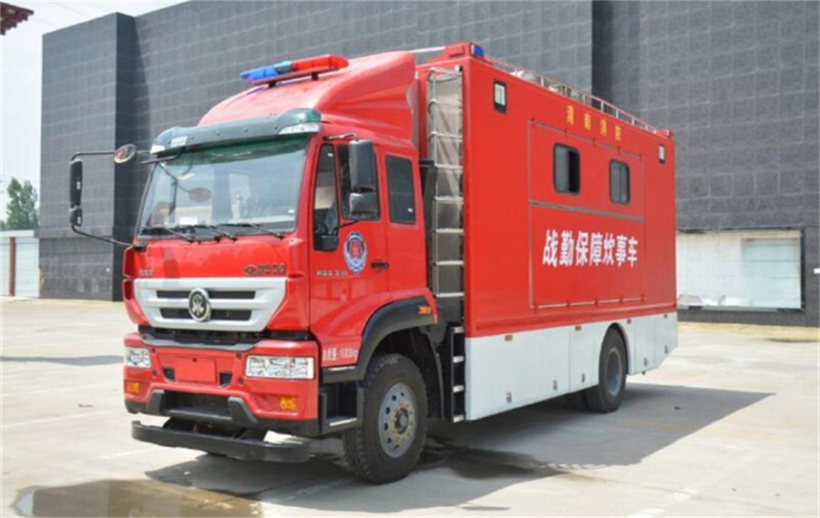 东风天锦300人餐车